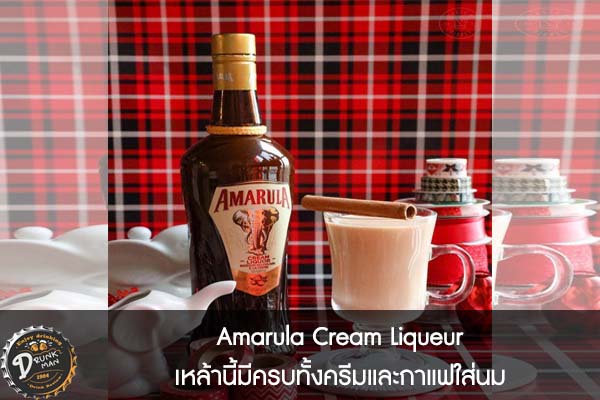Amarula Cream Liqueur เหล้านี้มีครบทั้งครีมและกาแฟใส่นม