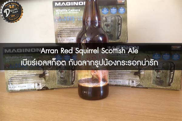 Arran Red Squirrel Scottish Ale เบียร์เอลสก็อต กับฉลากรูปน้องกระรอกน่ารัก